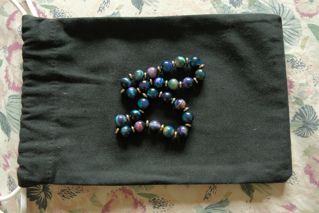 Stretchy Fidget Bracelet - Tiger’s Eye