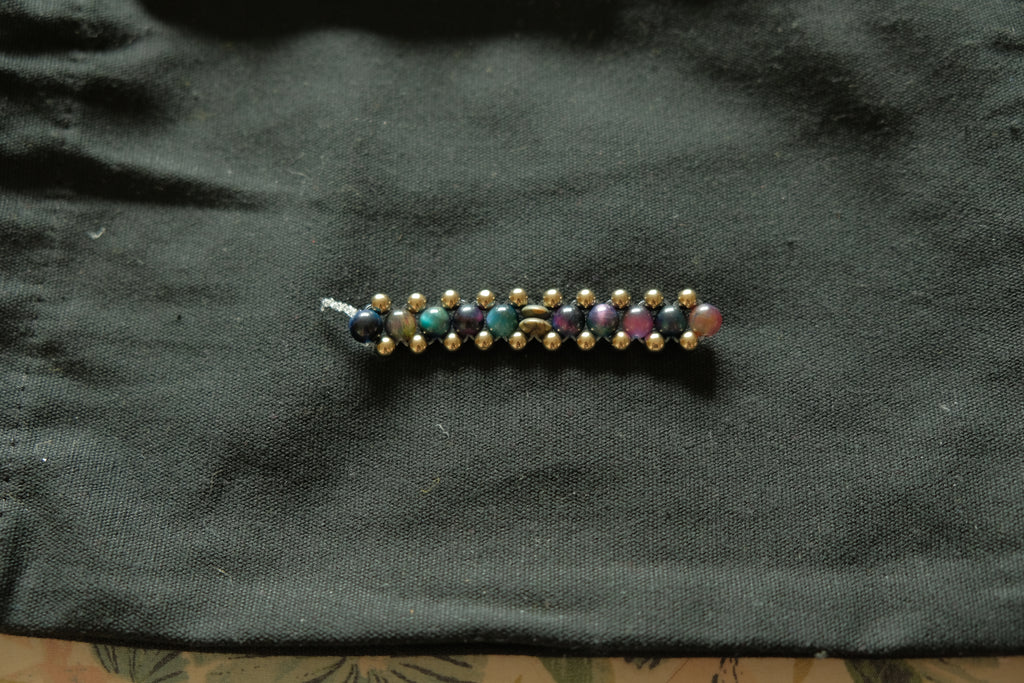 Gemstone Fidget Ring - Tiger’s Eye + Jasper