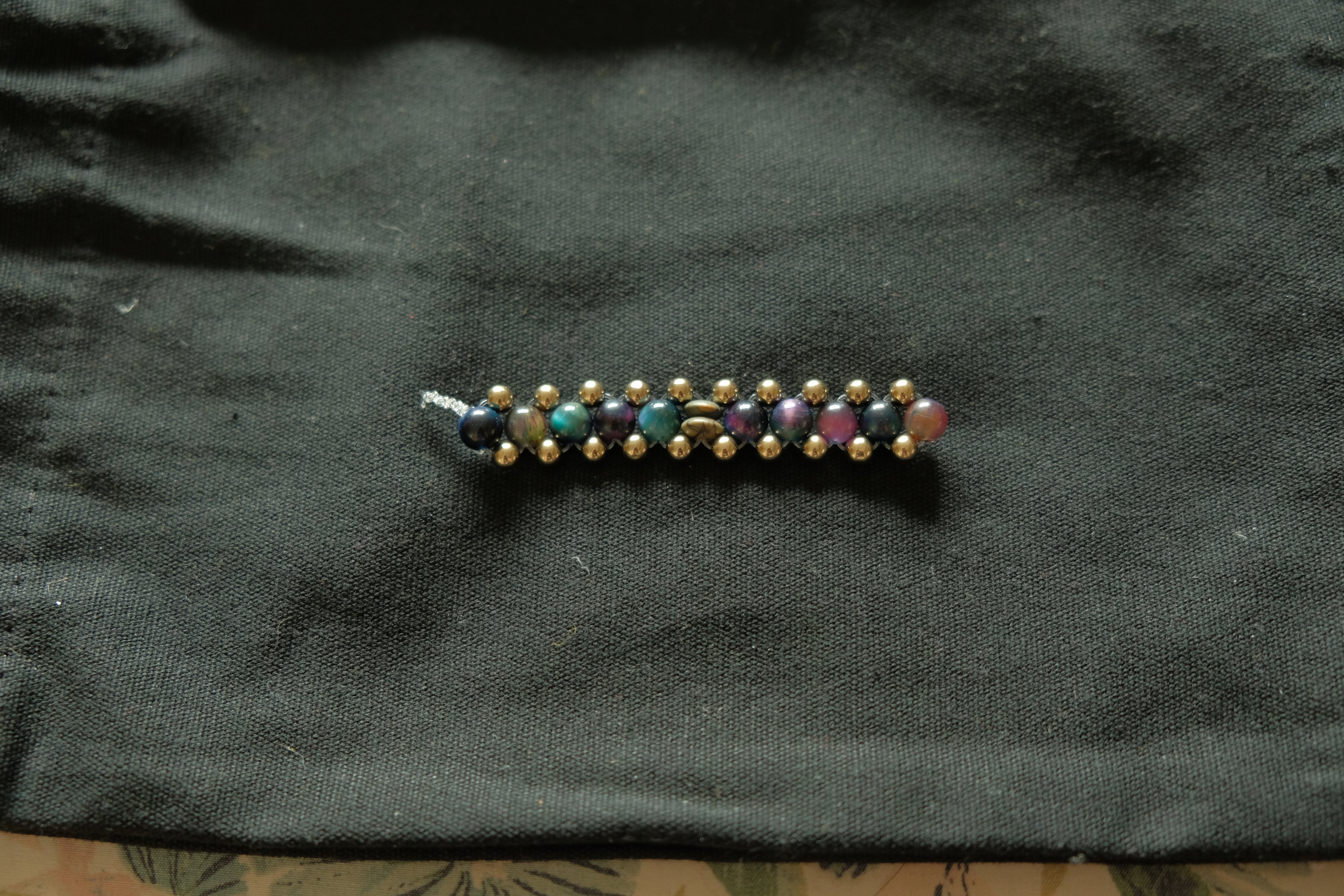 Gemstone Fidget Ring - Tiger’s Eye + Jasper