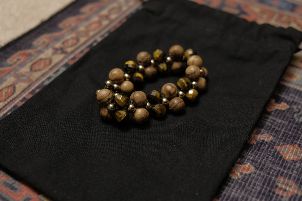 Chetki Fidget Bracelet - Stretchy Tiger Style