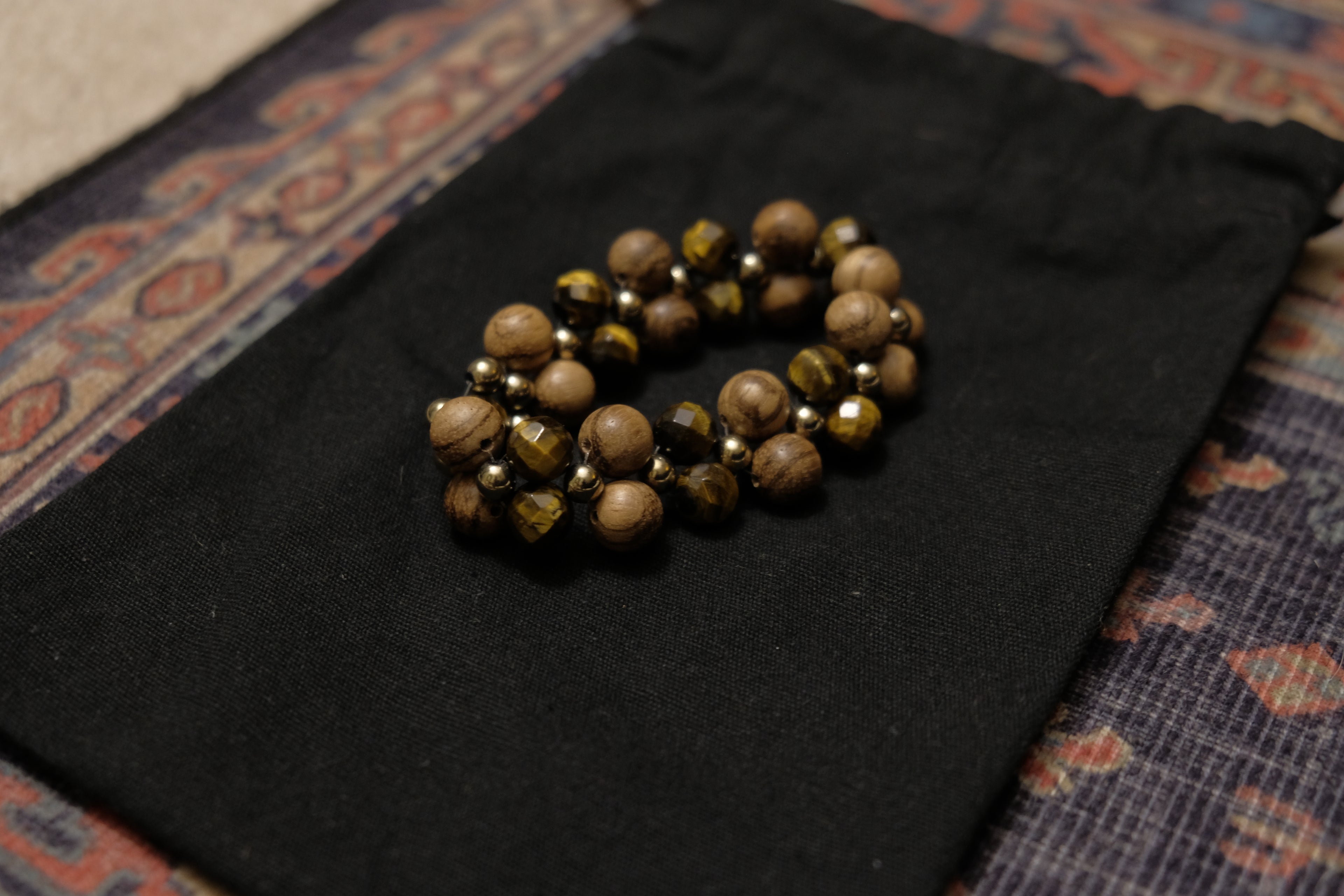 Chetki Fidget Bracelet - Stretchy Tiger Style