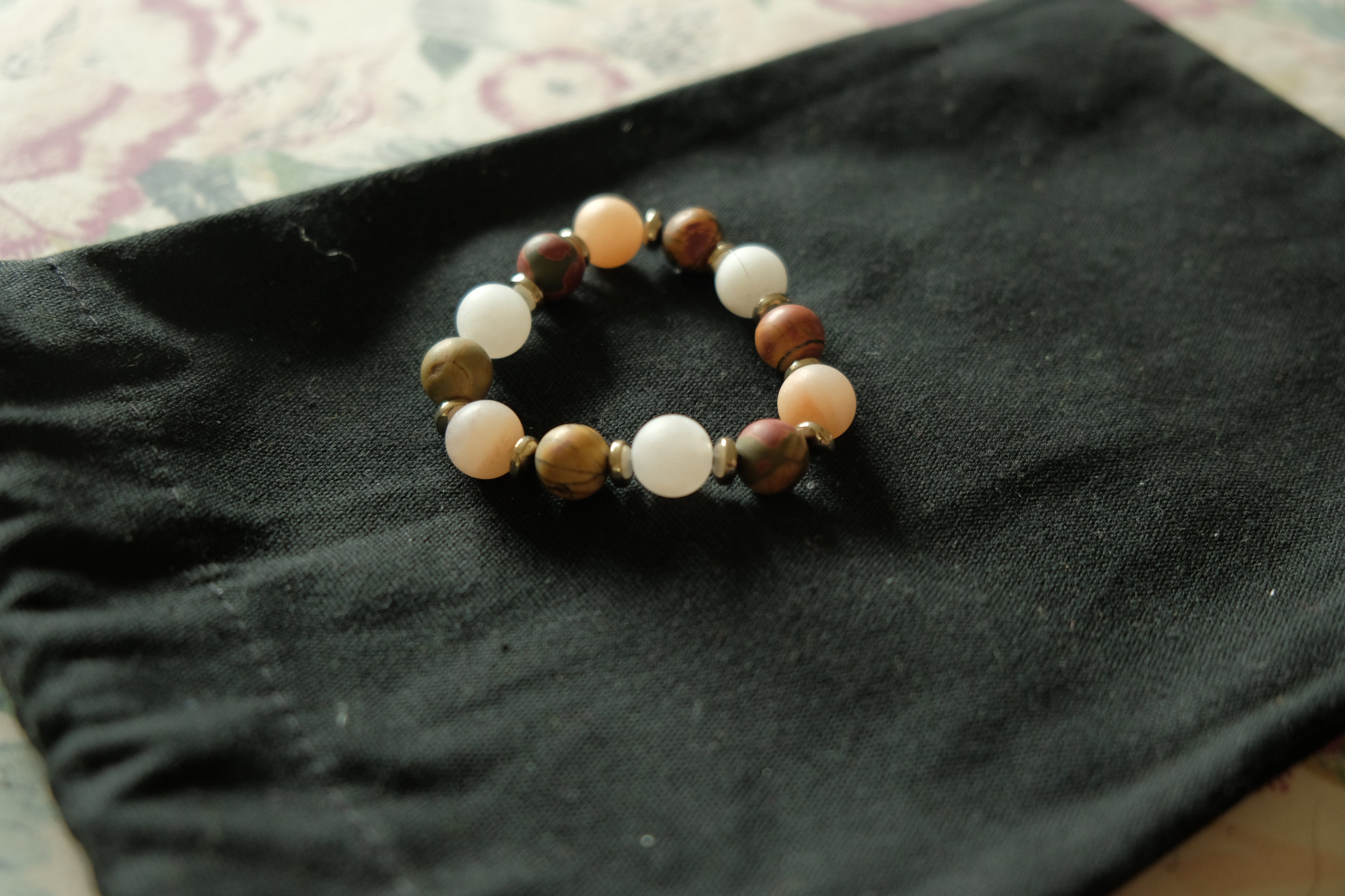 Stretchy Fidget Bracelet - Jasper/Aventurine
