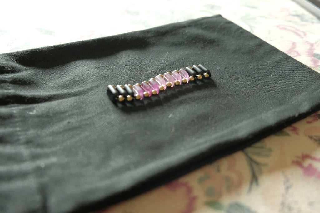 Gemstone Fidget Ring - Fluorite