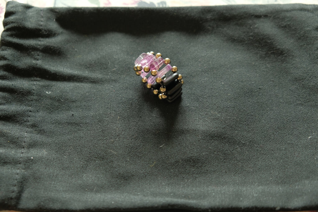 Gemstone Fidget Ring - Fluorite