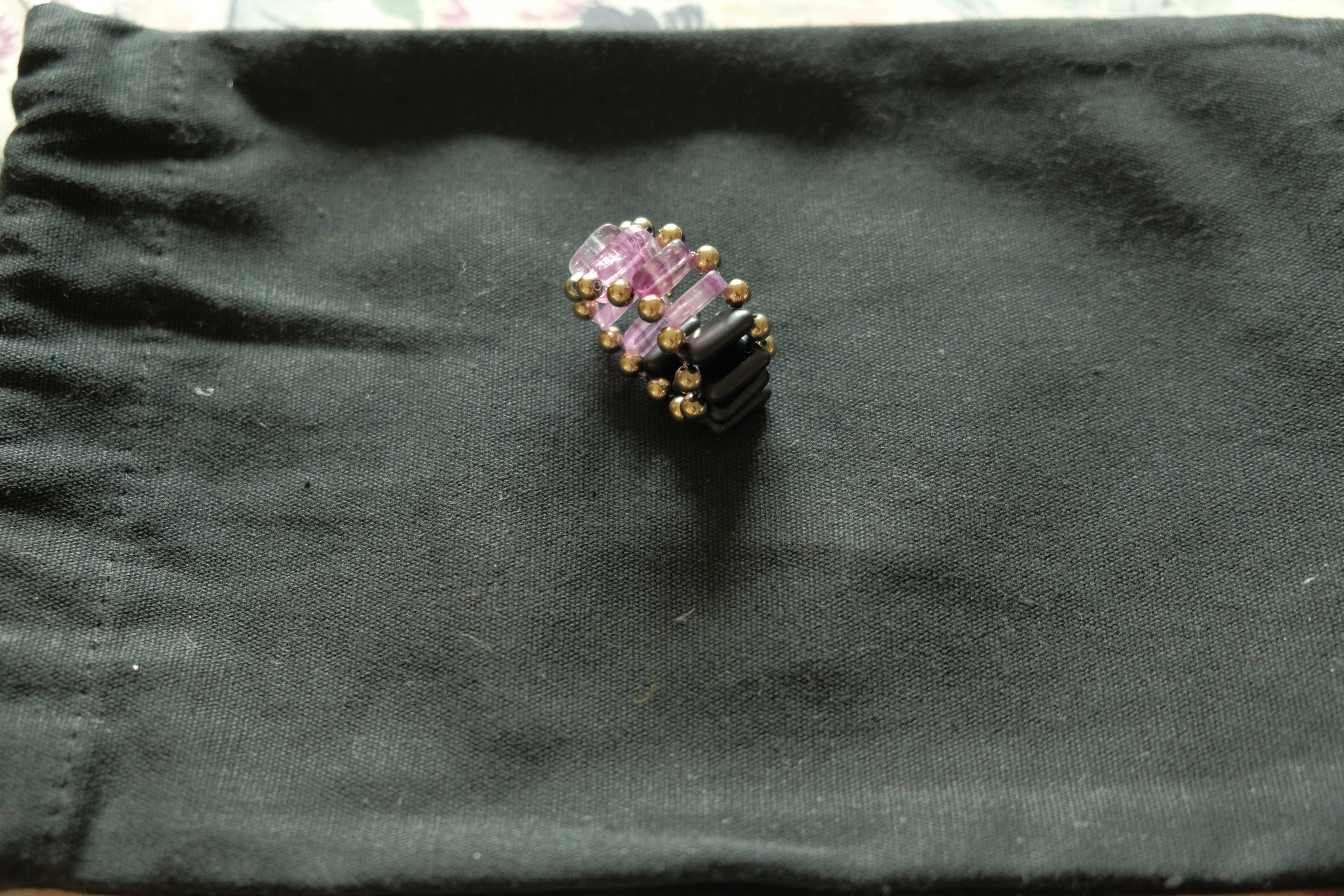 Gemstone Fidget Ring - Fluorite