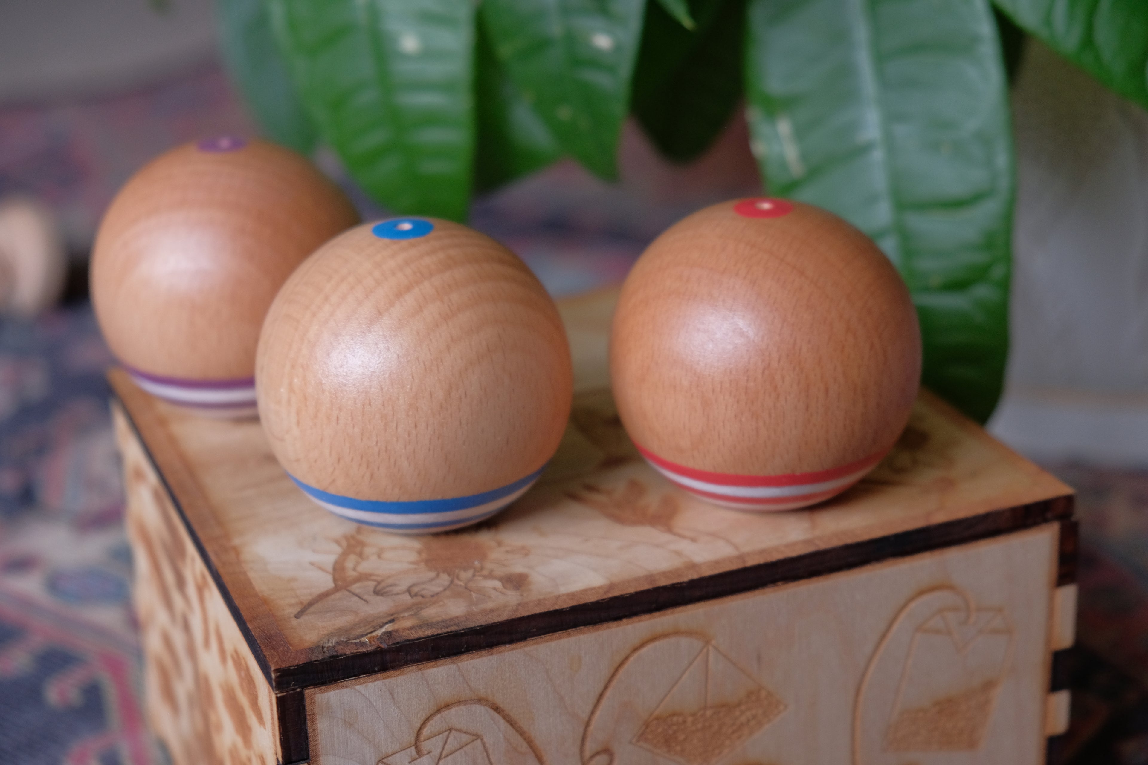 Hand-Painted Kendamas