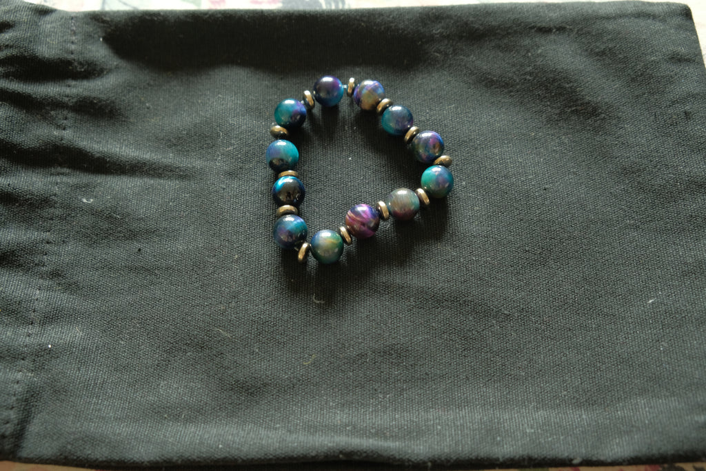 Stretchy Fidget Bracelet - Tiger’s Eye