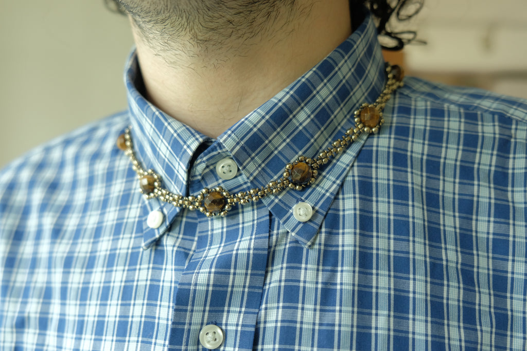 Chetki Prayer Bead Necklace - Tiger’s Eye